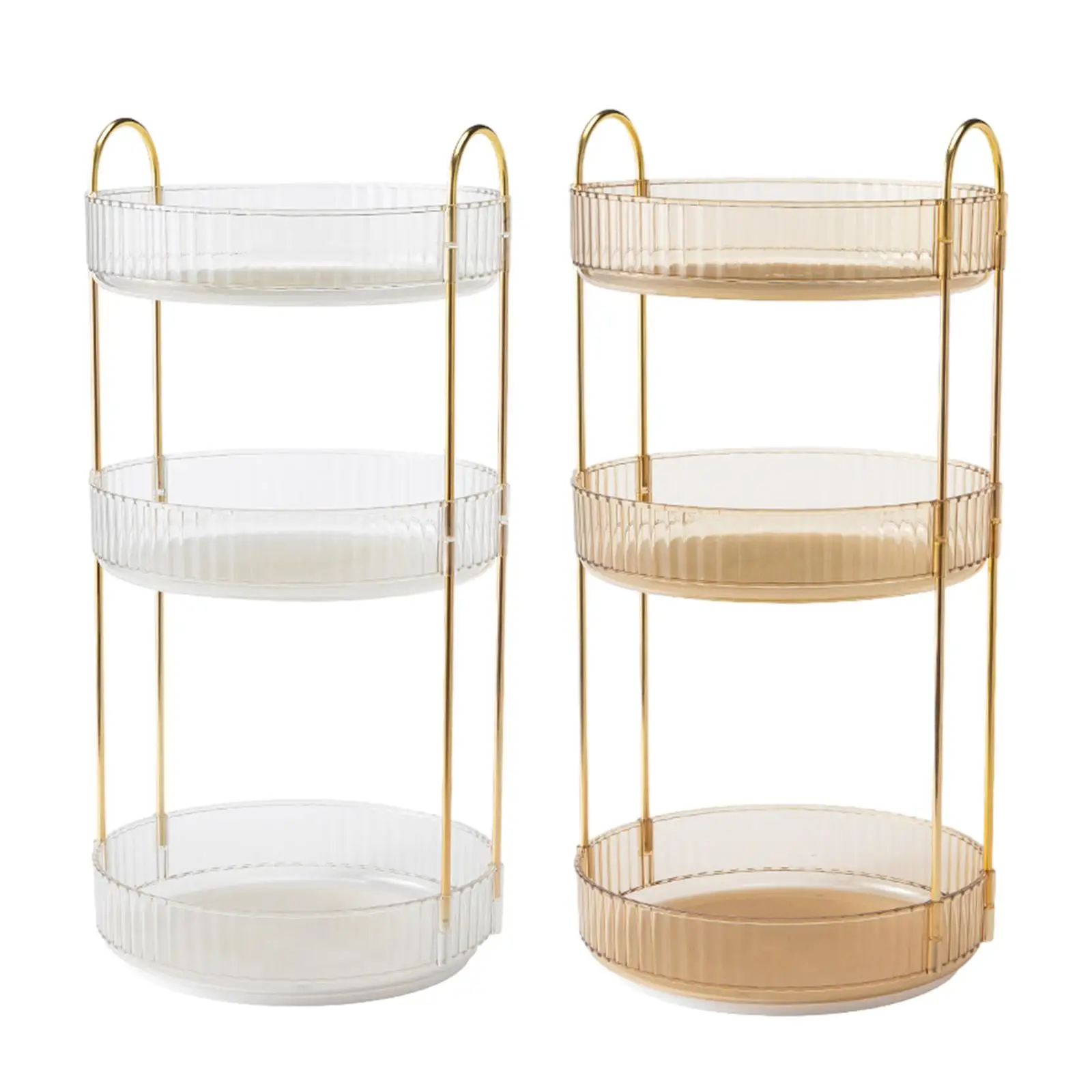 Revolving Organizer Cosmetic Storage Box Multi Function Turntable Organizer for Bathroom Bedroom Cabinet Living Room Cupboard