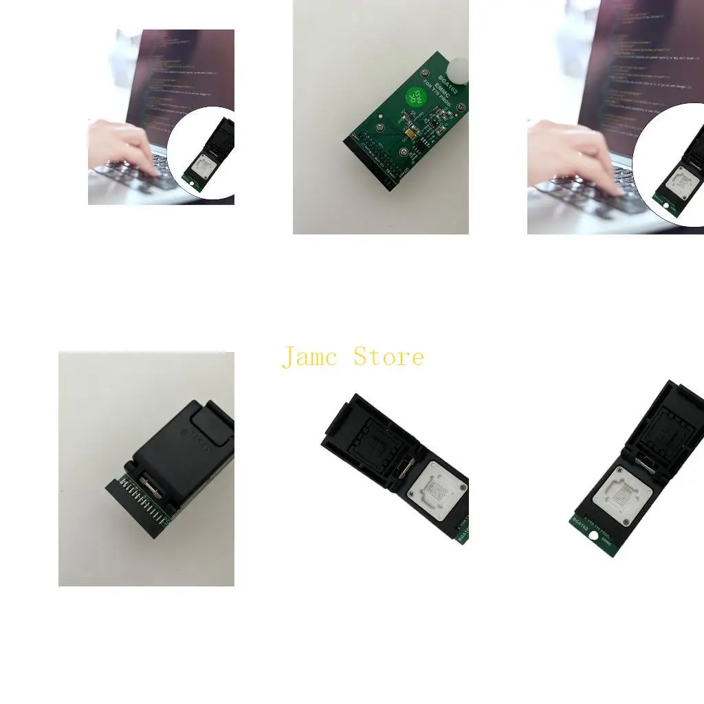 

LX0B Песноватый тестовый зонд адаптер BGA162 для программиста T76 Devices Devices Progrommy