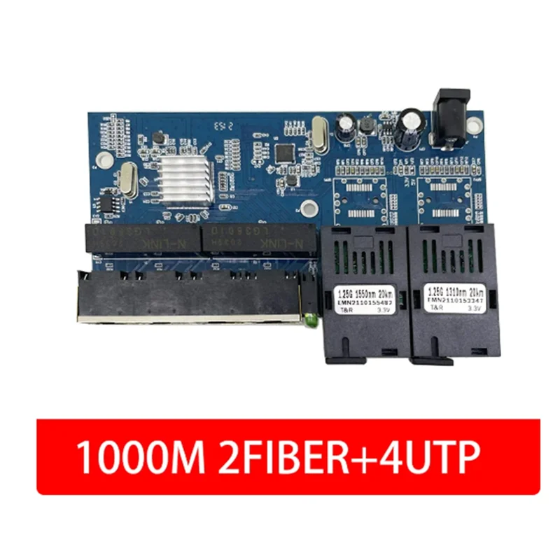Conversor Of Optical Fiber Media Converter SC Konverter Fiber Optik Optical Converter Optical Transceiver Fibre Easy Install