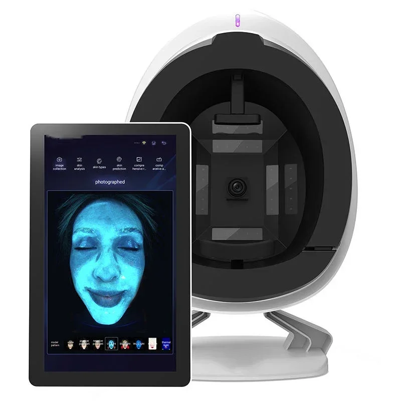 

New 8-spectral digital analyzer facial analyzer 3D digital facial scanner