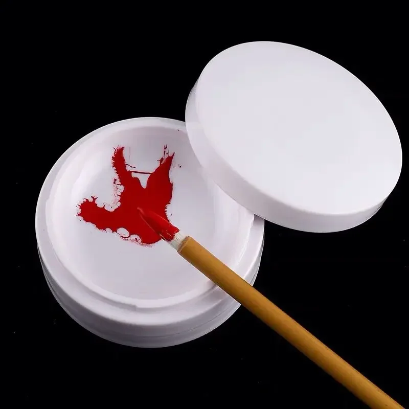 

Imitation Porcelain Palette Calligraphy Ink Plate Watercolor Painting Multi-layer Palette Art Supplies