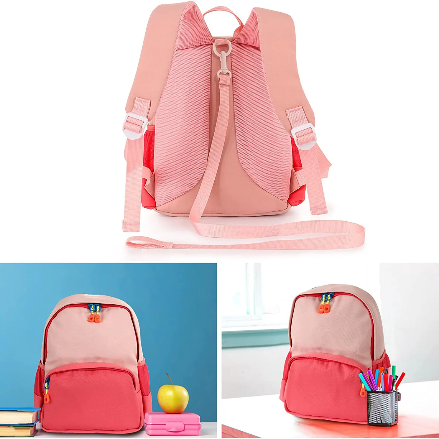 Bordir Pribadi Anak-anak Lucu Kanvas Ransel Kustom Anda NameToddler Ransel