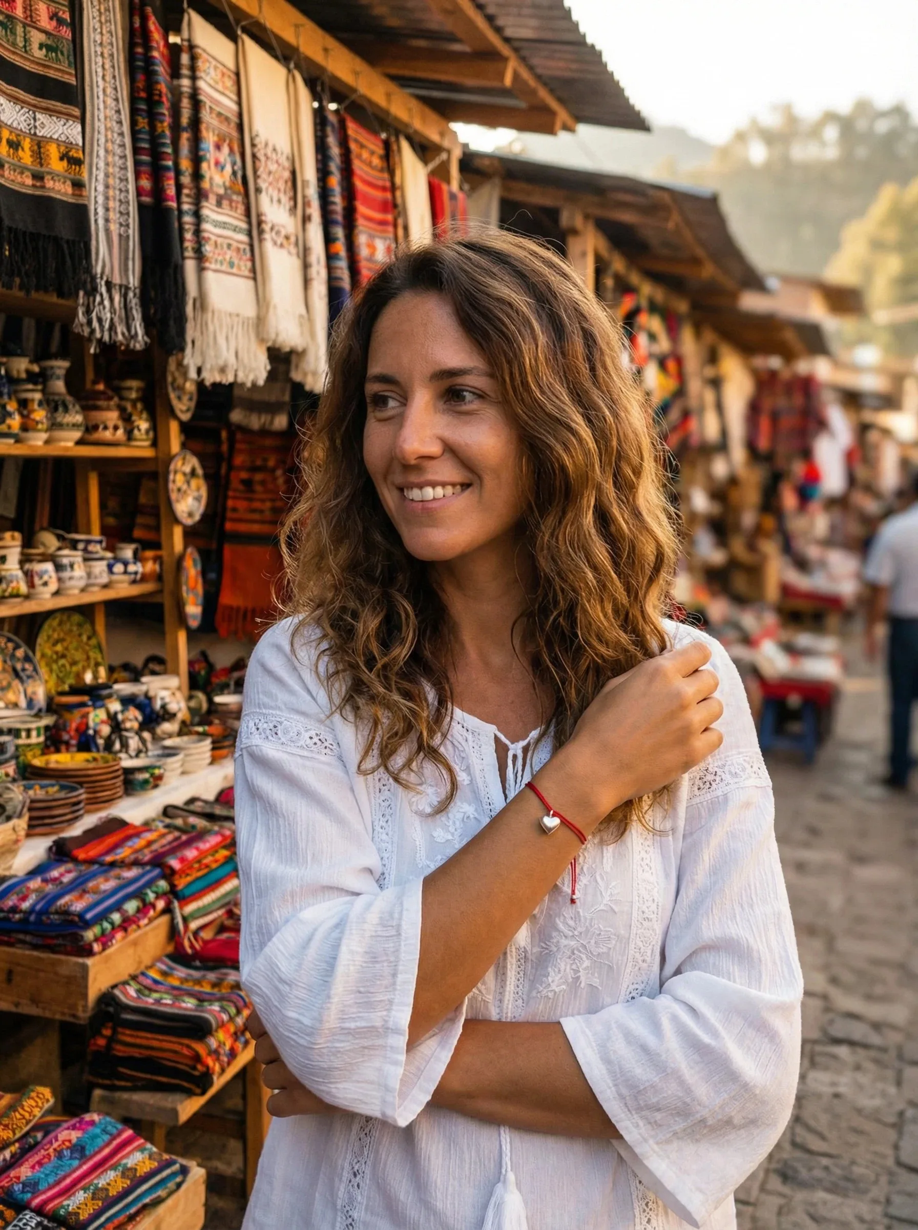 

Браслет ручной работы из серебра 925 пробы с красной нитью, минималистичный дизайн ручной работы, идеально подходит для повседневной носки и особых случаев, уникальный дизайн