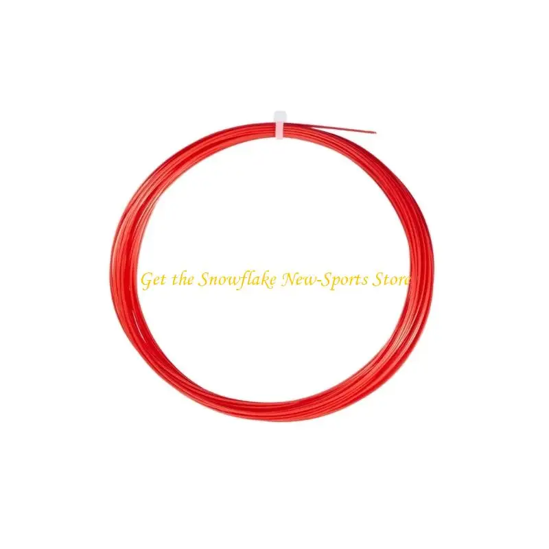E56D Badminton String Long Badminton Racquet Wire High Elastic Rackets String Replacement for Beginners Athletes Amateurs