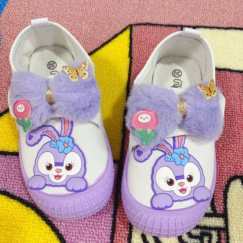 Kulomi StellaLou, populares zapatos de lona súper ligeros y lindos para niños, súper suaves, para guardería, bebé, interior, correa de Velcro, sho blanco