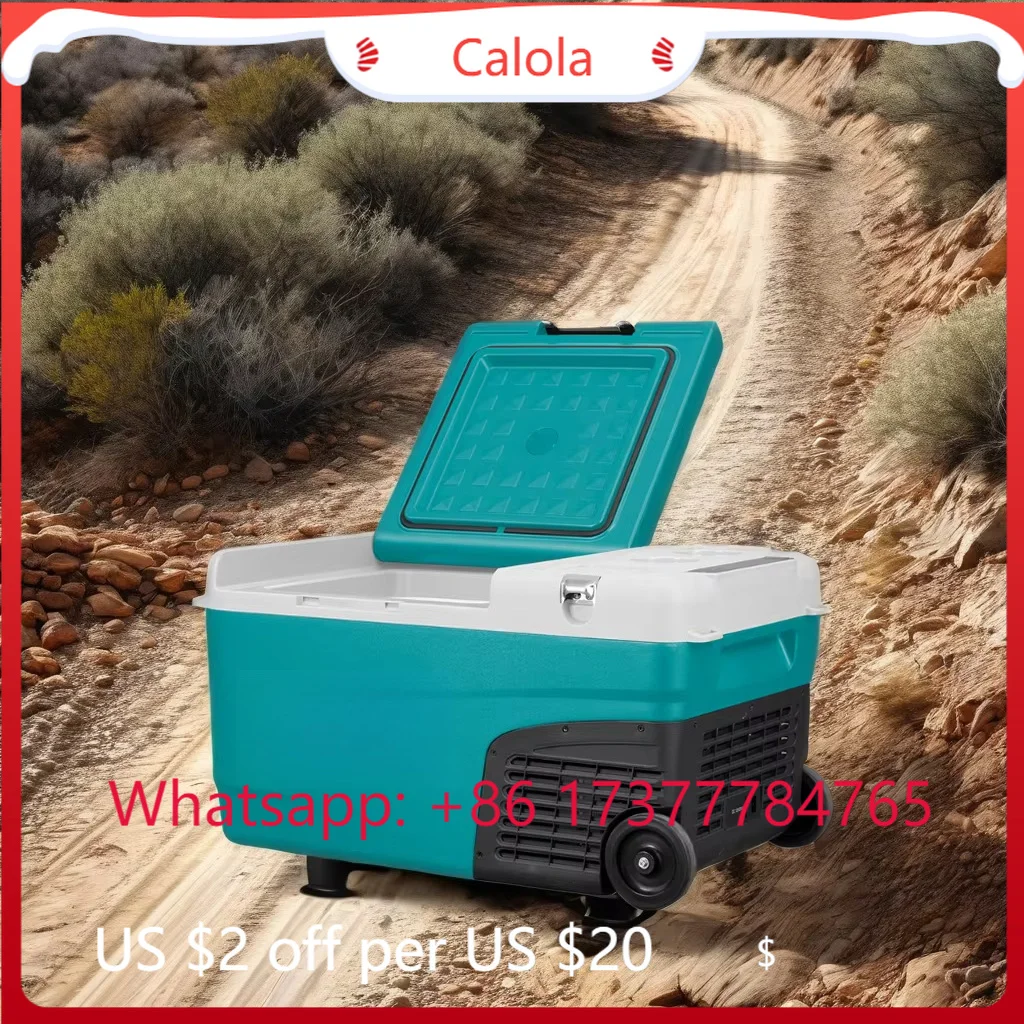 20V Portable Mini Car Fridge - Electric Compressor Cooler for Automotive & Outdoor