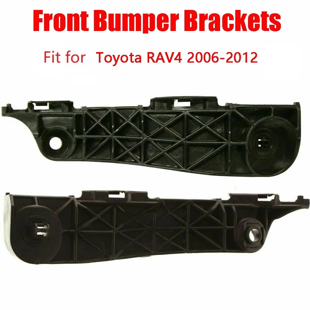 Left Right Front Bumper Bracket Support Holder for Toyota RAV4 2006 2007 2008 2009 2010 2011 2012 525350R010 525360R010