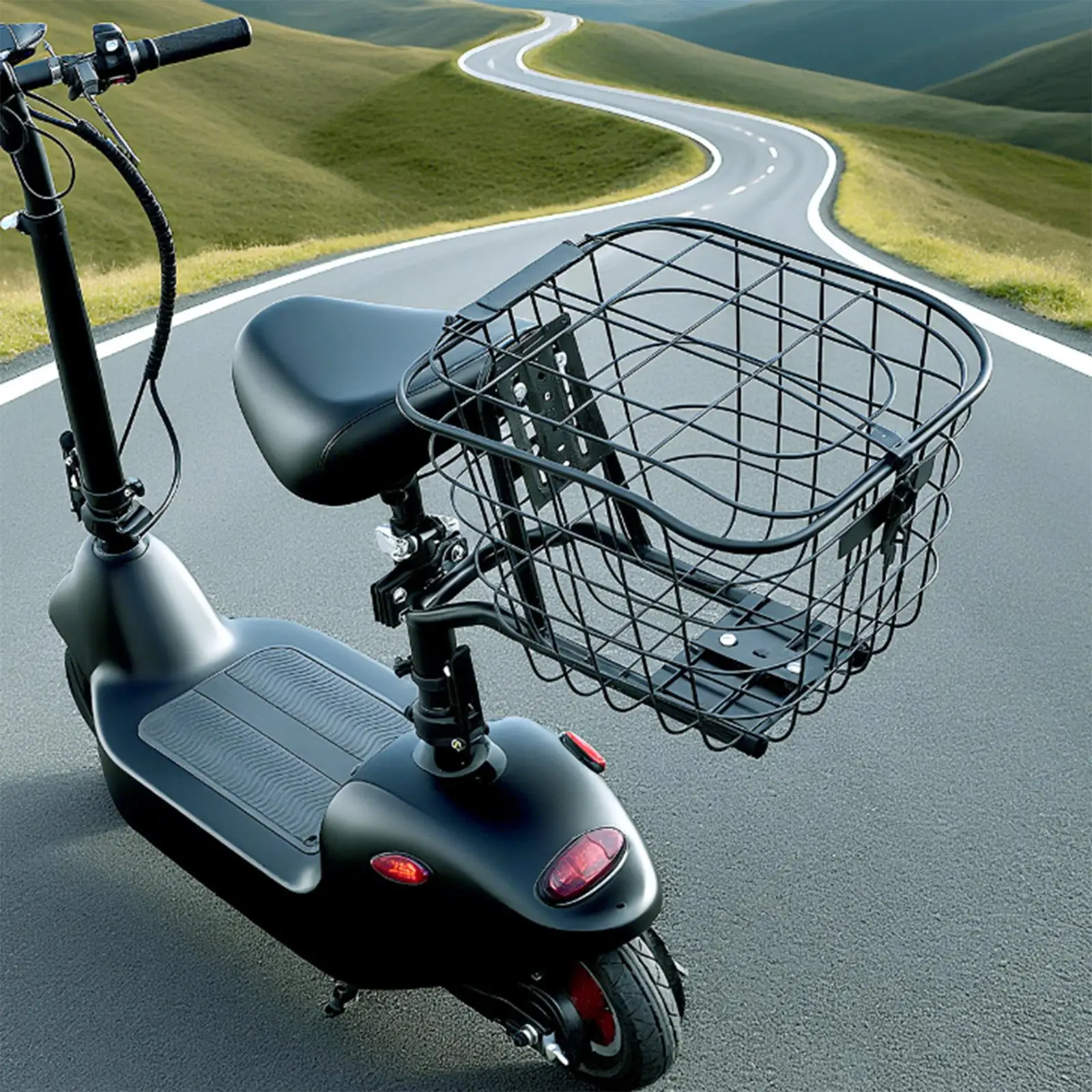 Electric Scooters Rack Accessories Easy to Install Organizer Cargo Expansion Shelf