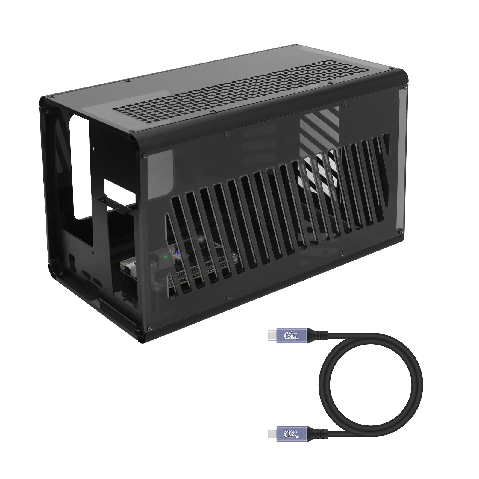 Mini Graphics Card Box Video Card Box + GPU Dock + 100cm/39.4