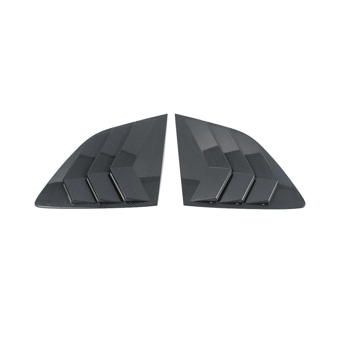 Voor Honda Crv 2023 Zijruit Lamellen Raambekleding Accessoires (Carbon)