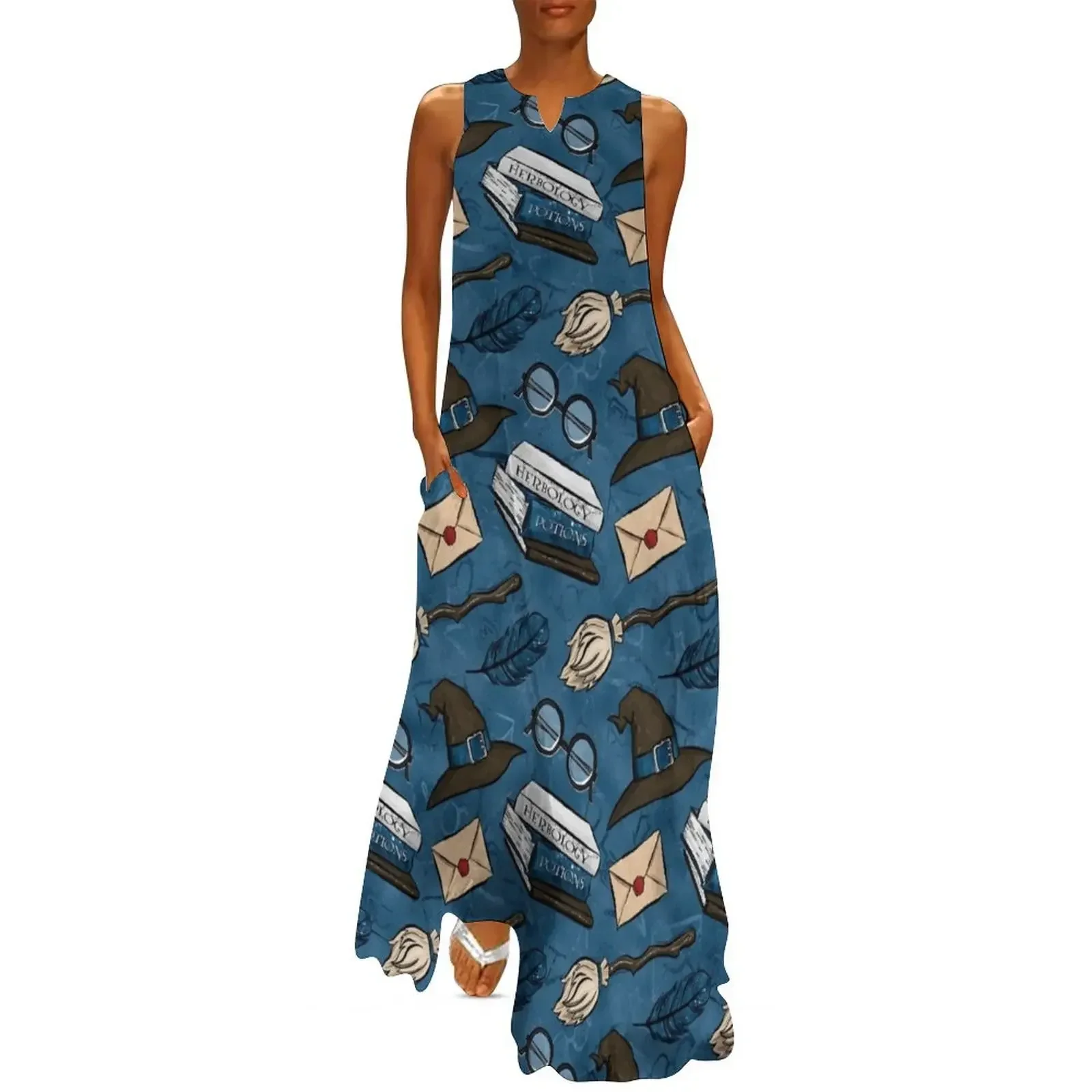 

HP House of Ravens Long Dress birthday dress for women luxury 2025 Dress for pregnant women summer dresses