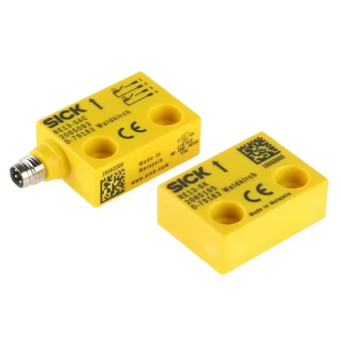 SIC-K RE13-SAC Magnetic Safety Switch 2NO RE1 Plug Connector M8 4-Pin IP67 14mm Resolution in Stock New Original Good Price