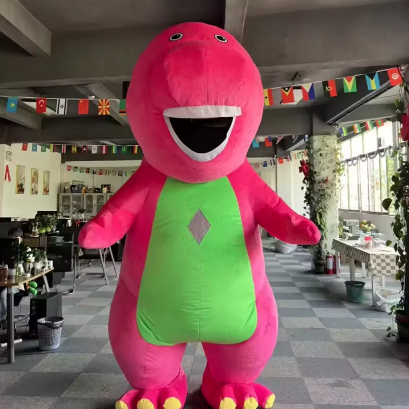 ¿Por qué el disfraz inflable de Barney es la elección perfecta para eventos y fiestas?