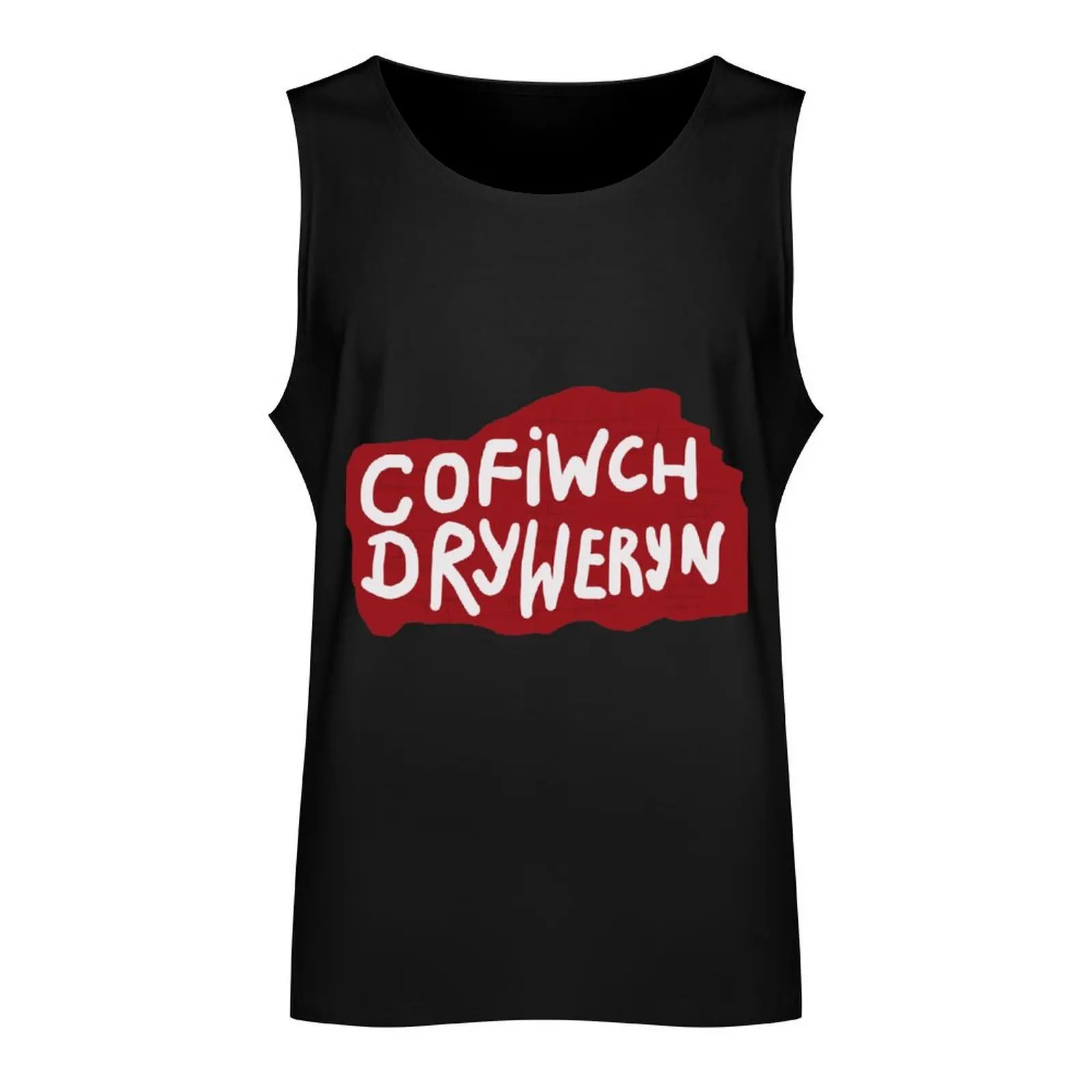 Cofiwch Dryweryn Tank Top gym shirt man men gym Body man vest for men