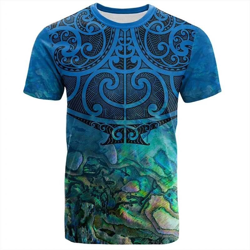 3D Printed Maori Graphic T-shirt, New Zealand for Men, Cool for Kids, Summer, Harajuku, LEST WE FORGET