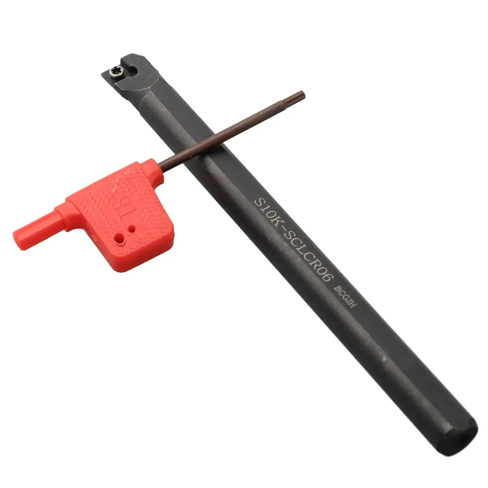 Imagem -04 - Barra Chata de Torno de Ferramenta de Torneamento Sclcr06 e 10x Ccmt 060204 -hm Inserir 10 mm para Usinagem de Acessórios de Ferramentas de Barra de Perfil de Aço