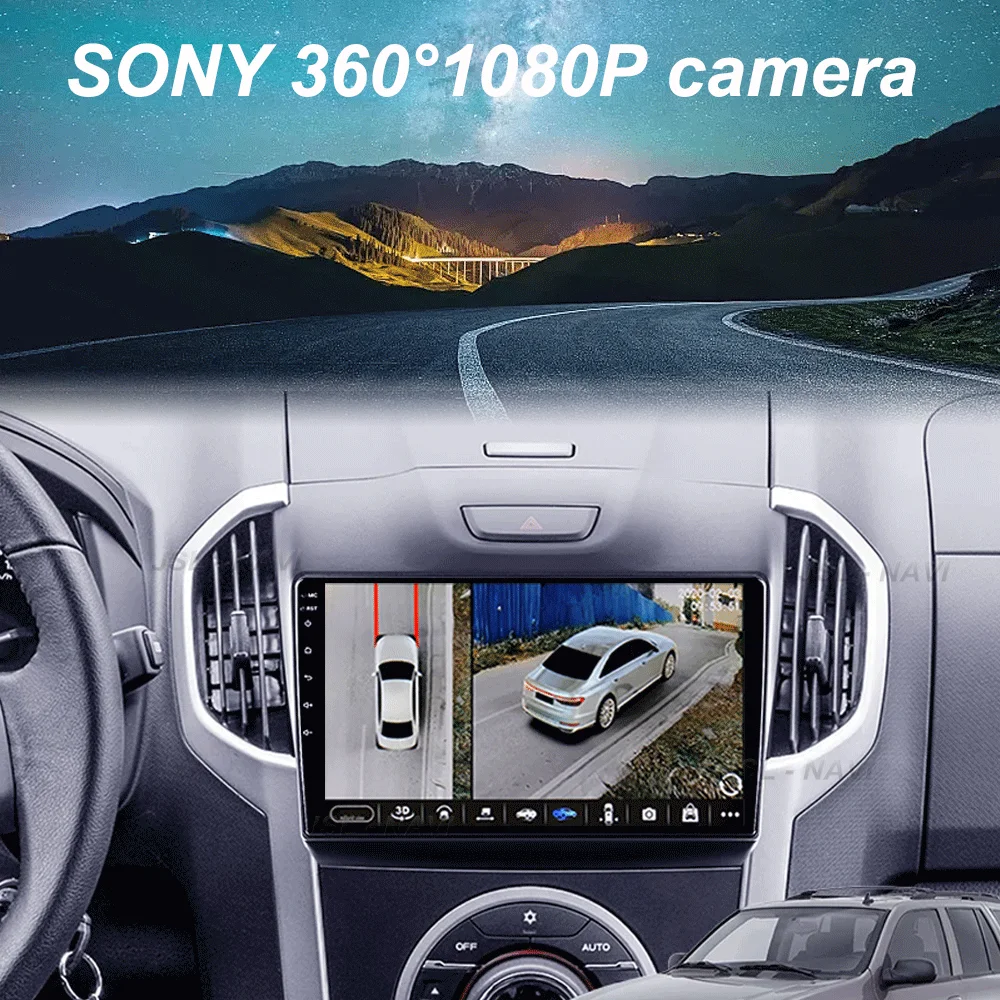 راديو السيارة أندرويد 15 مشغل Carplay لشروليه هولدن S10 تريل بليزر كولورادو ايسوزو DMAX راديو GPS الصوت الوسائط المتعددة ستيريو B #1