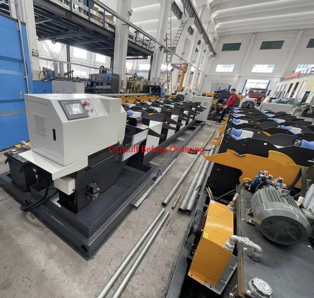 Laminatrice automatica per filettatura ad alta precisione per tubi metallici, aste, filettatura industriale, maschiatura per acciaio, rame, alluminio