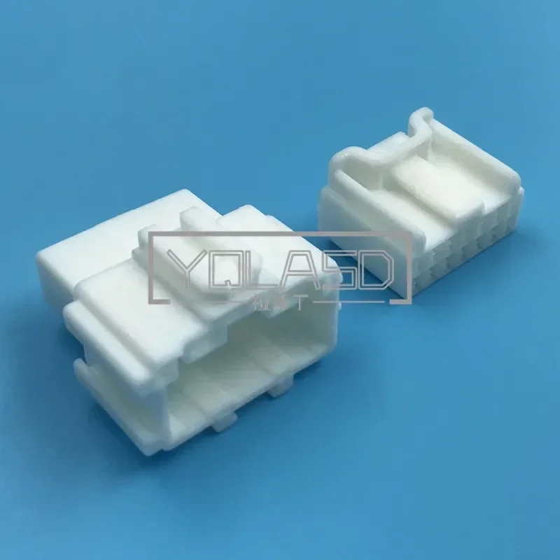1 Set 14 Way 2.2 Series Car Unsealed Male Female Connector AC Assembly Auto Rearview Mirror Electric Cable Plastic Housing Plug