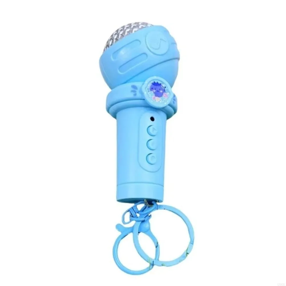 Multifunctional Recording Voice-Recording Microphone Keychain Compact Design Reusable Recording Voice Recorder Keyring