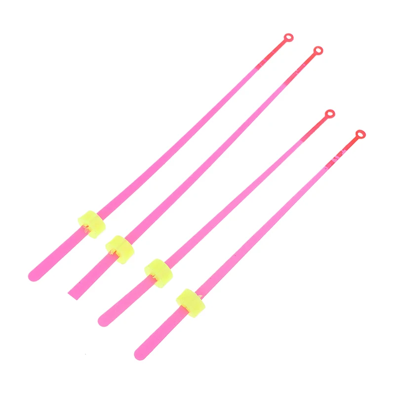 5 قطعة/المجموعة 12/14 سنتيمتر المحمولة الشتاء الجليد الصيد رود العلوي تلميح القسم بوبر مؤشر الصيد تمديد القطب معدات صيد الأسماك معالجة