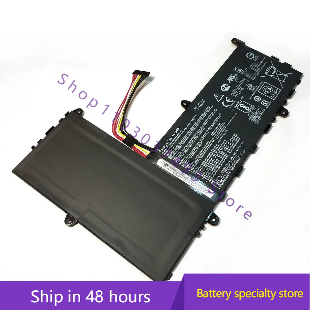 

2025 Новый аккумулятор 7,6 В 38 Втч C21N1414 для ноутбука Asus EeeBook X205T X205TA X205TA-BING-FD015B F205TA-FD0064TS F205TA-FD0066TS