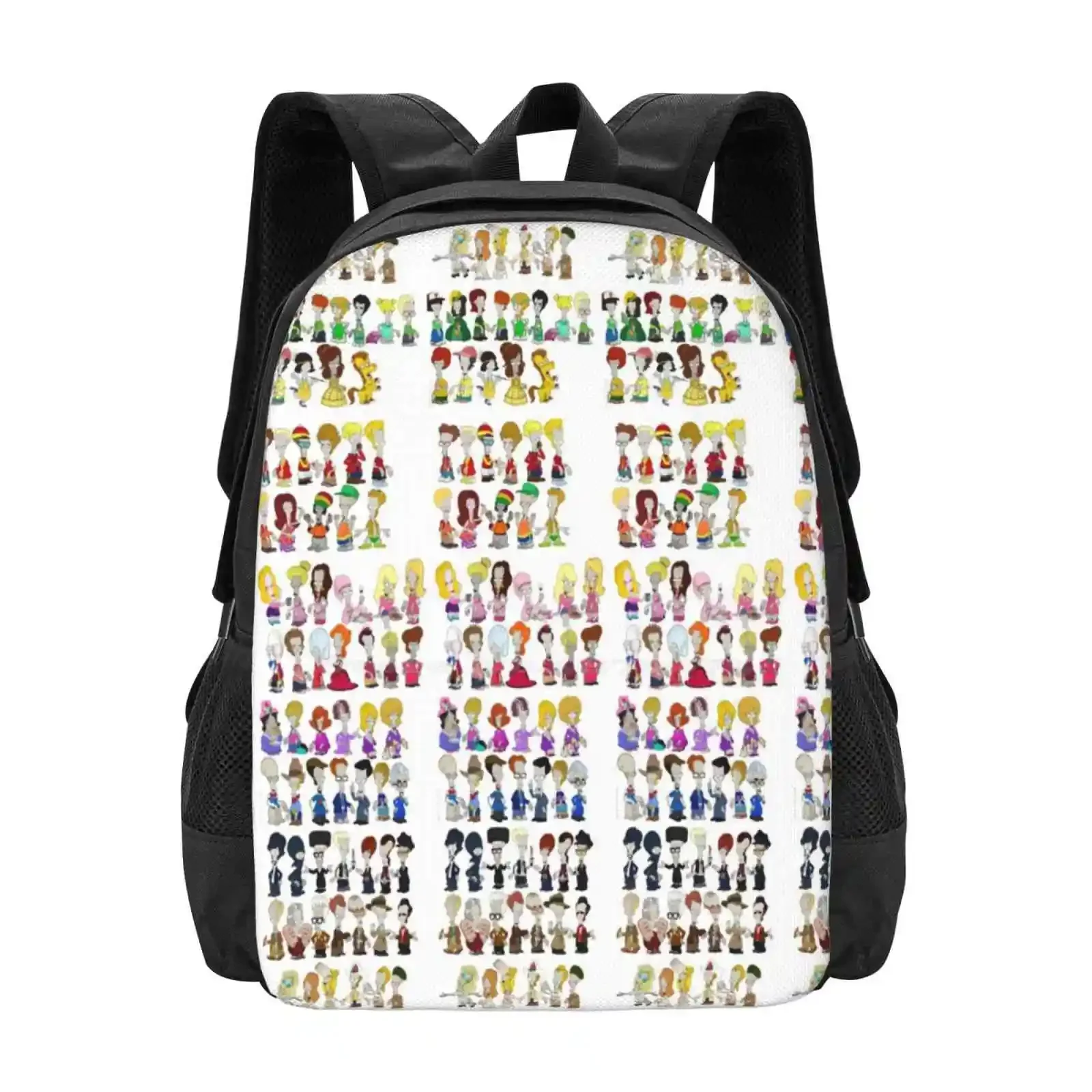 

Rainbow Of Roger Hot Sale Backpack Fashion Bags Roger Characters Seth Macfarlane Disguises Persona Alien Funny Humor Tv Rainbow