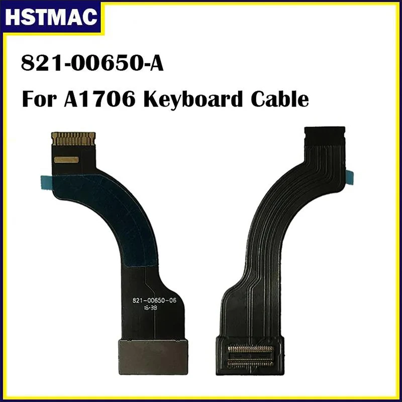 A1706 Keyboard Cable 2016 2017 Year For Macbook Pro Retina 13 Inch Laptop A1706 Keyboard Flex Cable 821-00650-A MLH12 MPXV2