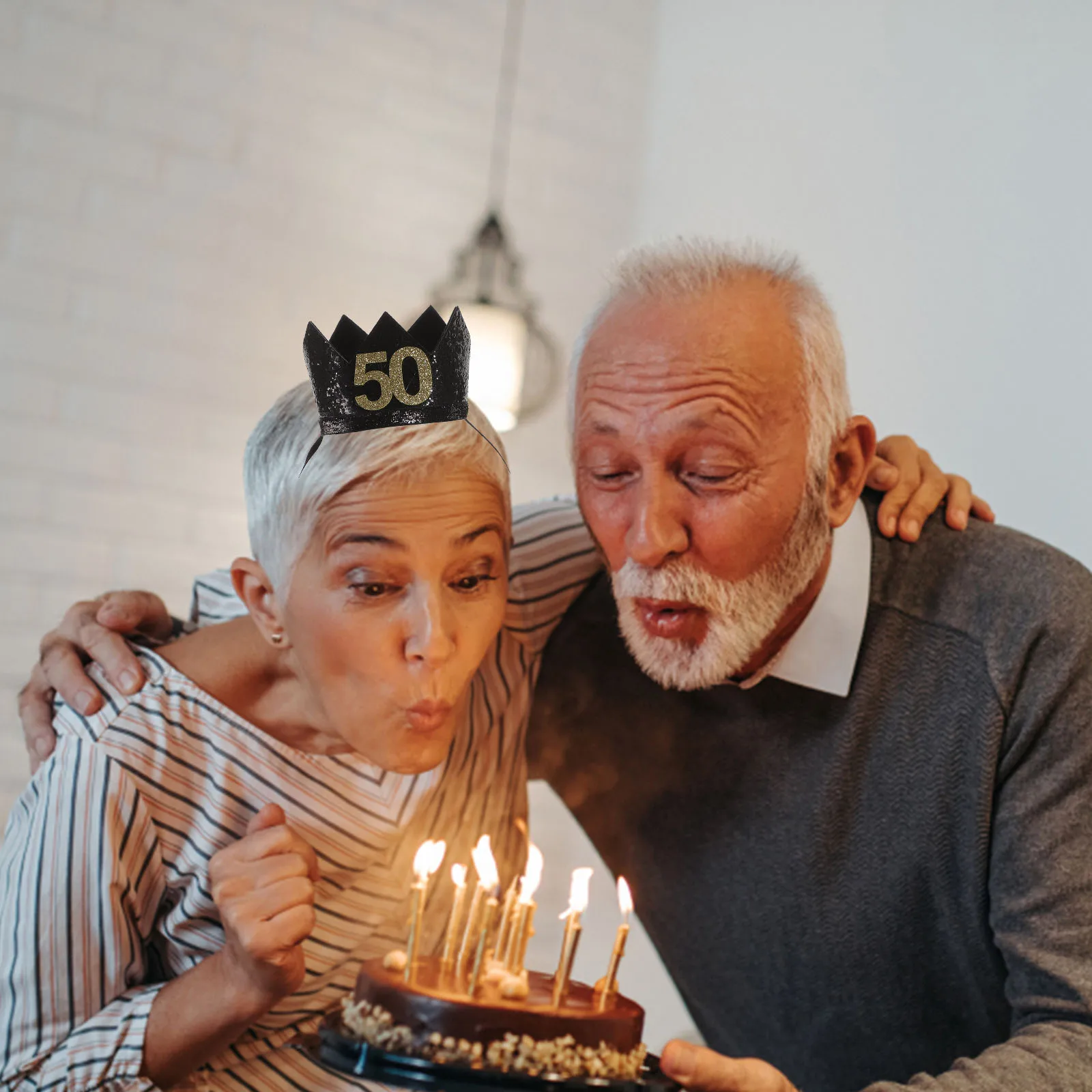 

1Pcs Birthday Hat Colorfast Easy Storage Adorable Crown Hat for Birthday Parties Party Supply Adorable Party Crown