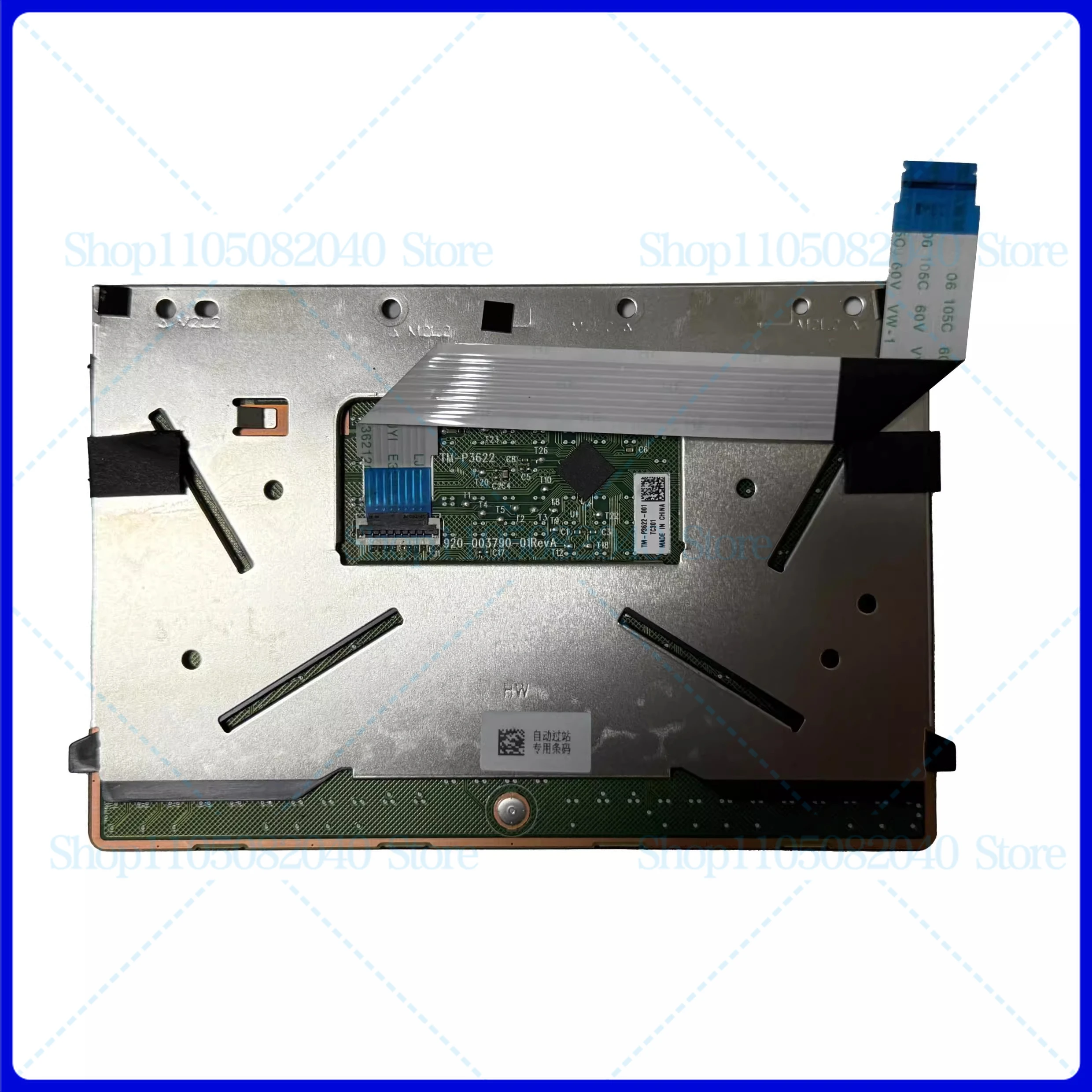 For DELL Latitude 3420 E3420 Touchpad with cable PN: RN2FY