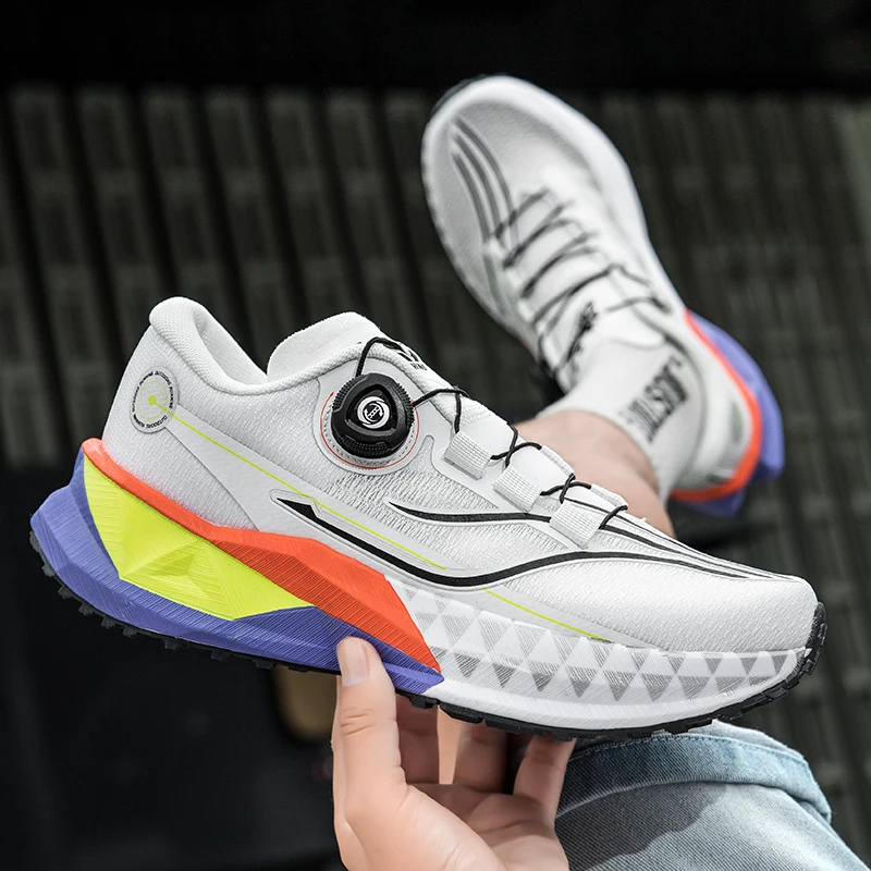 

2025 Spring New Rubber-Plastic Sole Casual Board Sneakers for Outdoor Sports - Comfortable, Soft, Slip-Resistant, Durable, and T