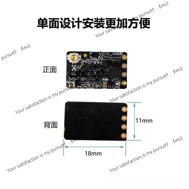 for RC FPV Quadcopter Racing Drone Aircraft Accessories ELRS 2.4G Receiver Module High Refresh Rate Compact Size Firmware 3.0