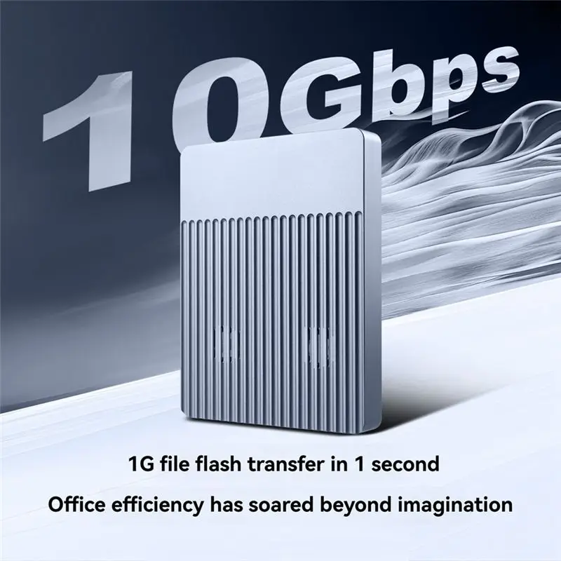 A23F-4 Disk M.2 Nvme SSD Enclosure With Cooing Fan 10Gbps USB 3.2 Gen 2 To Nvme M.2 M-Key SSD Case For 2280 Nvme SSD US PLUG
