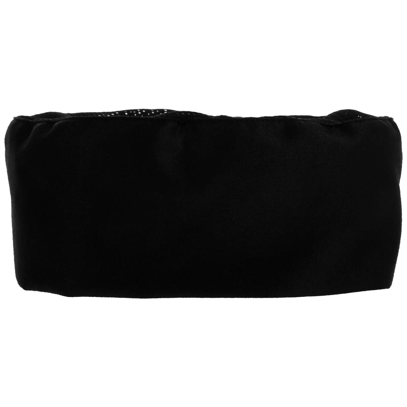FOXNOVO Breathable Mesh Skull Professional Catering Chefs Hat with Adjustable Strap - One Size (Black)