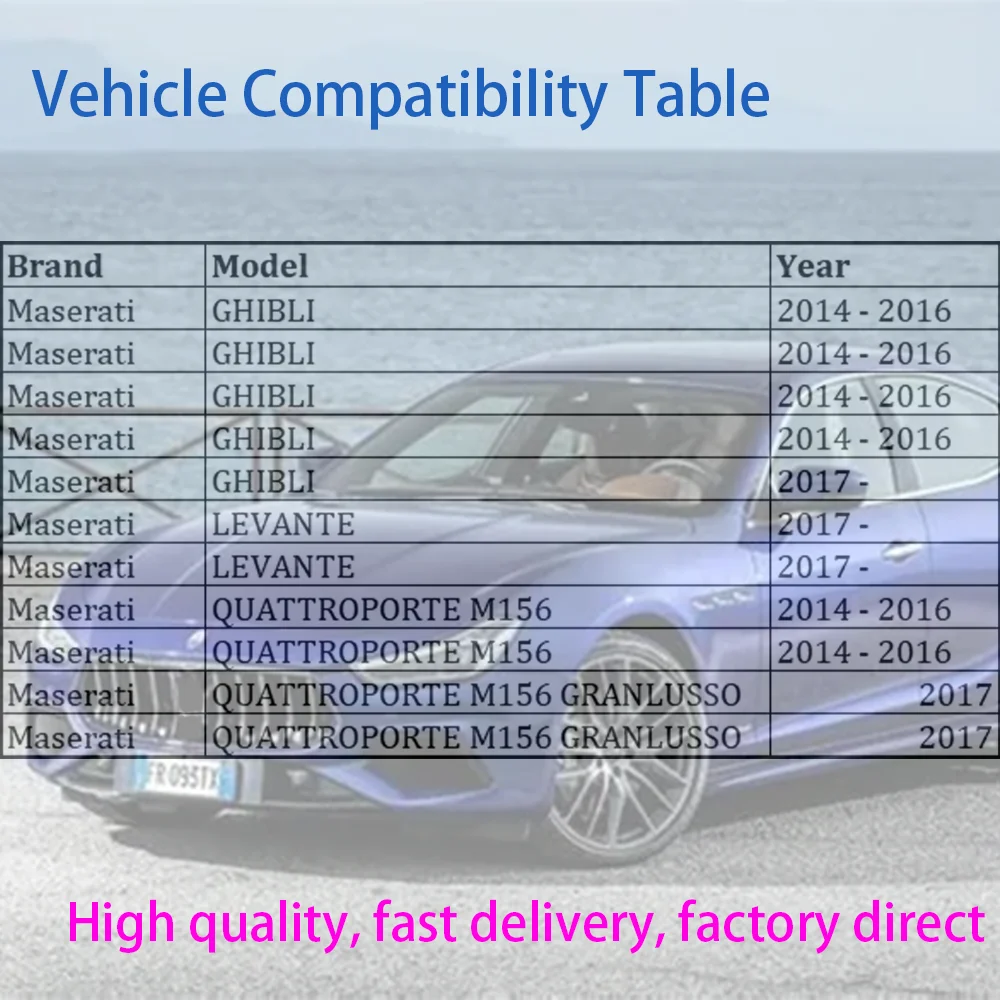 ENGINE Rebuild Overhaul Kit for Maserati Ghibli Levante Quattroporte 3.0L V6 GAS 3.0 L T DOHC M156B M156 Twin-Turbo 2014-25