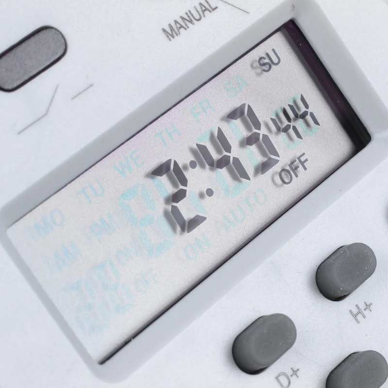 Dc 12v digital lcd potência programável temporizador interruptor de tempo relé 16a ampères