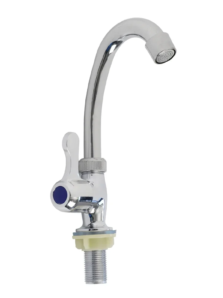 Home D Cor Household Use Vertical Vegetable Basin Faucet Contemporary Kitchen Tapware Basin Faucet Single Cold Water Faucet