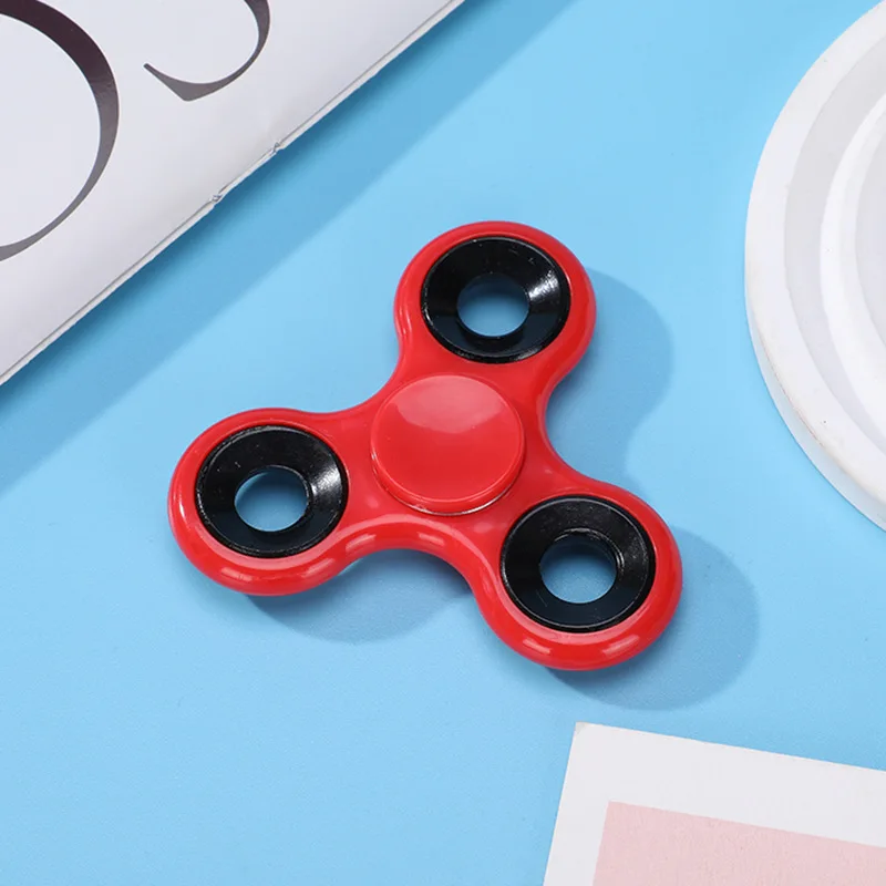Pocket Fidget Spinner، أرقام ABS مدمجة لتخفيف القلق أثناء السفر، لعبة تخفيف التوتر الصامتة للسيارة والطائرة #6