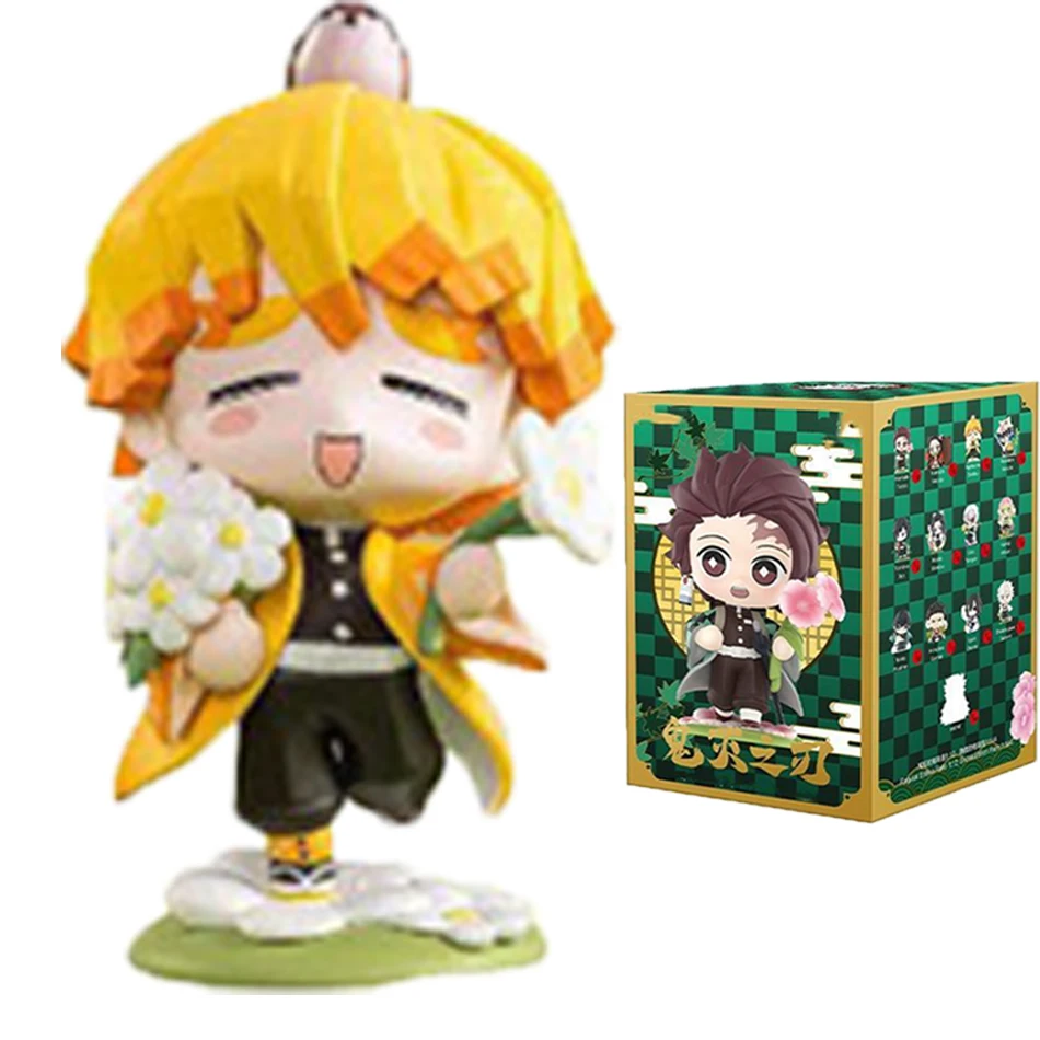 Demon Slayer Tanjiro Kamado Nezuko Anime-Cartoon-Figur Blindbox Kreative Personalisierte Statue Modell Ornament Überraschungsgeschenkbox – Detail 12