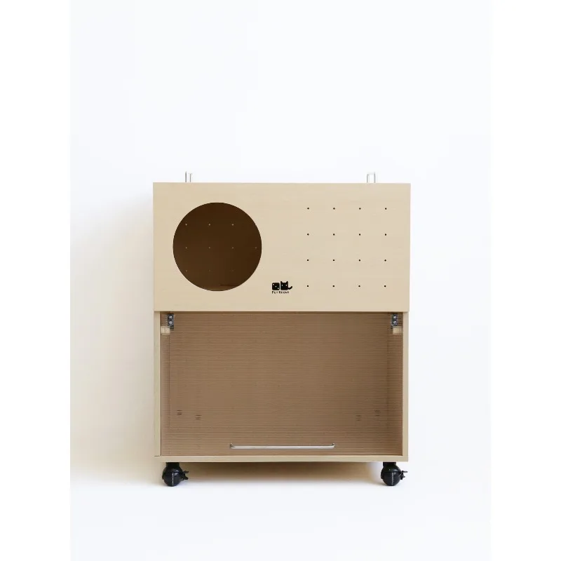 Pennei cat toilet deodorant, sand-proof double-layer cabinet cat litter box cat litter cabinet