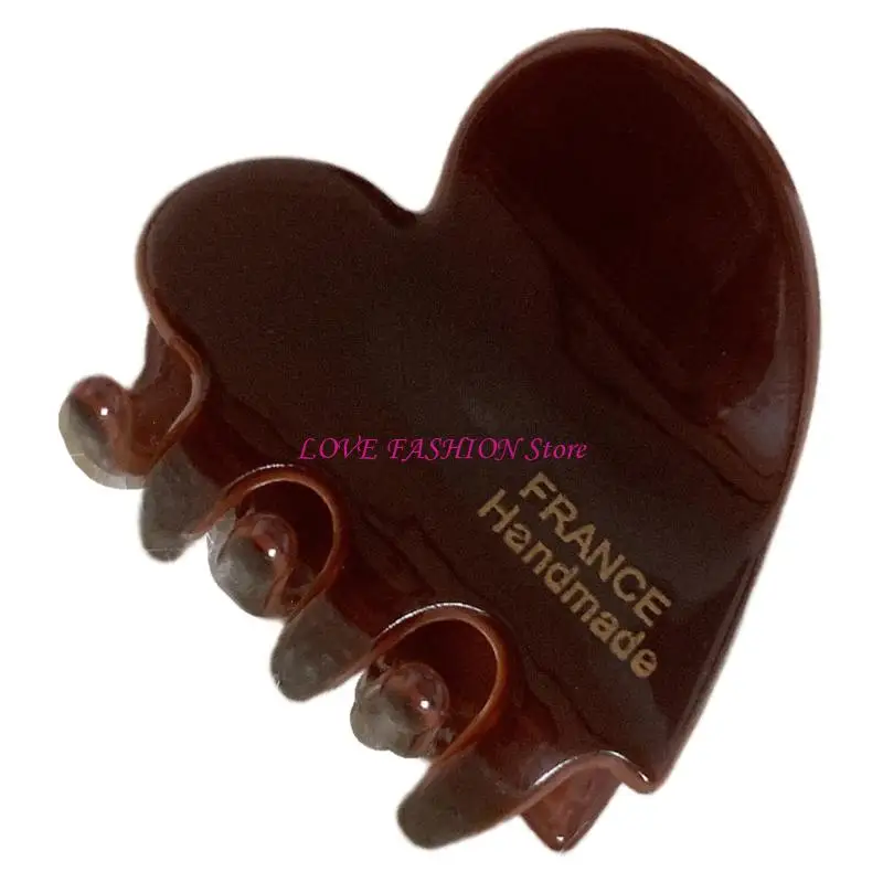 Klip Rambut Untuk Wanita Klip Klip Besar Jantung Capur Gaya Rambut Cakar Klaw Y166