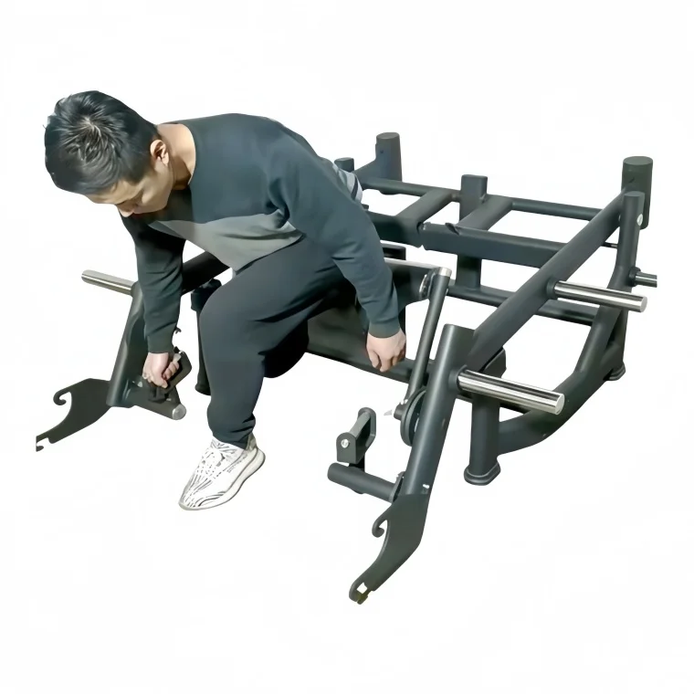 Commercial Gym Hip Thrust Extension Machine Abductor Kneeling Glute Isolator Squat Lunges Machine for Gym