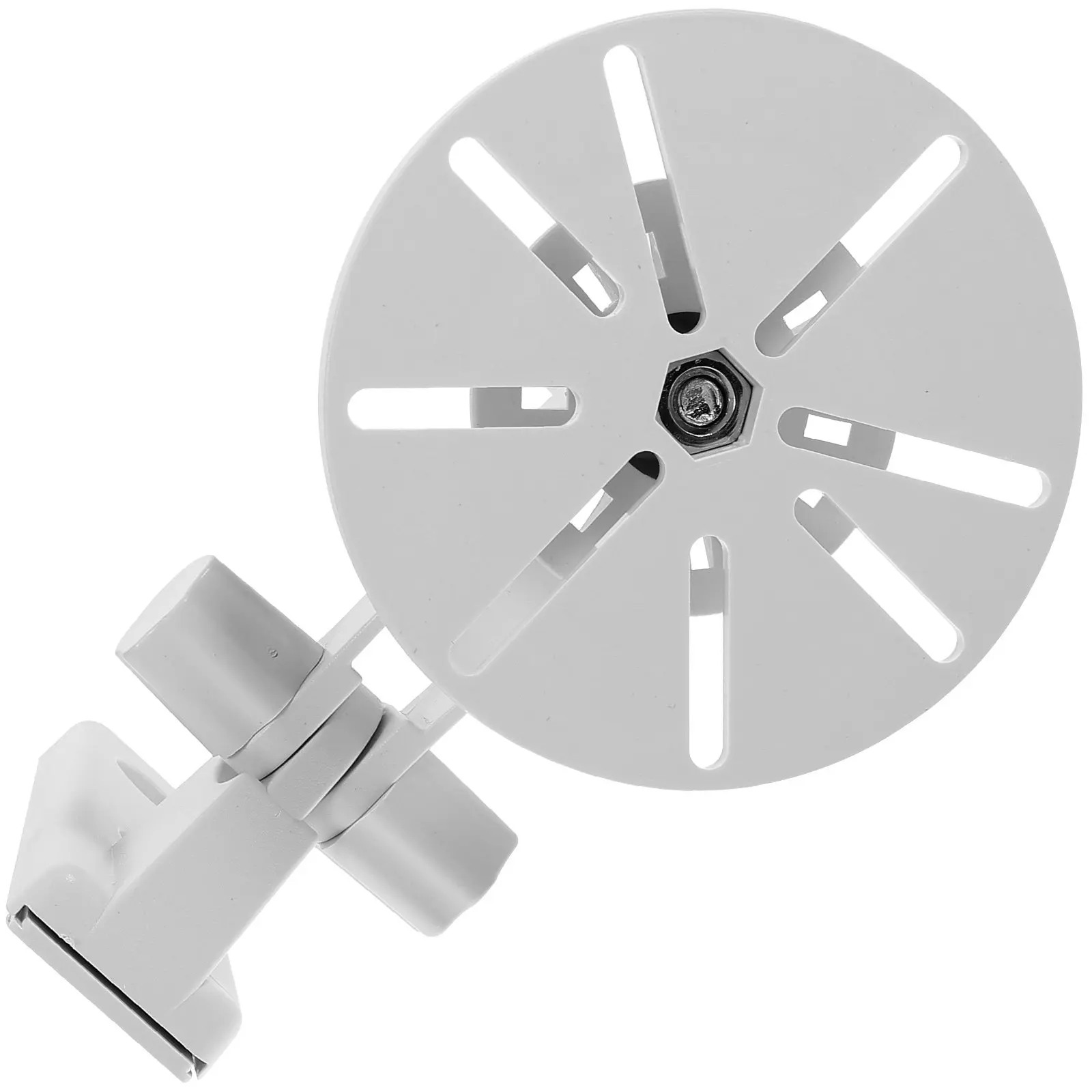 Rotatable 360 Degree Camera Wall Mount Bracket for Ip Security Cameras No Drill Installation ABS Material Wide Compatibility