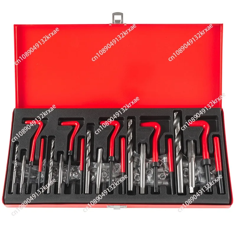 131 Pcs Engine Block Restoring Damaged Thread Repair Tool Kit M5 M6 M8 M10 M12 Professional