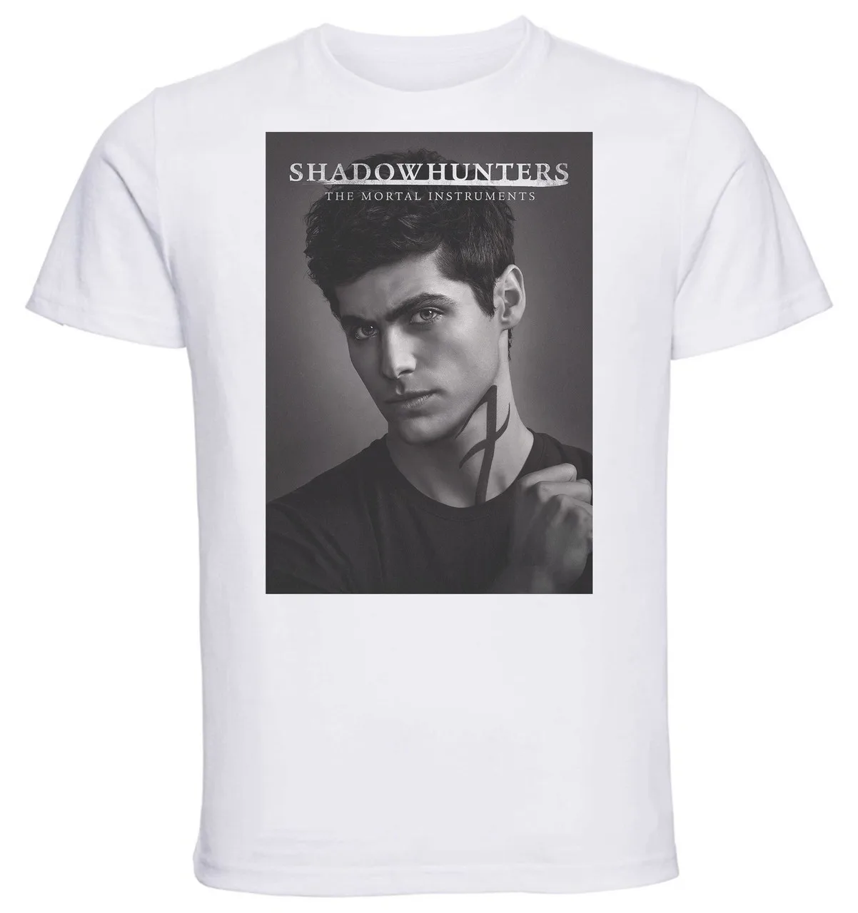 T-shirt Unisex - White - Shadowhunters Alec