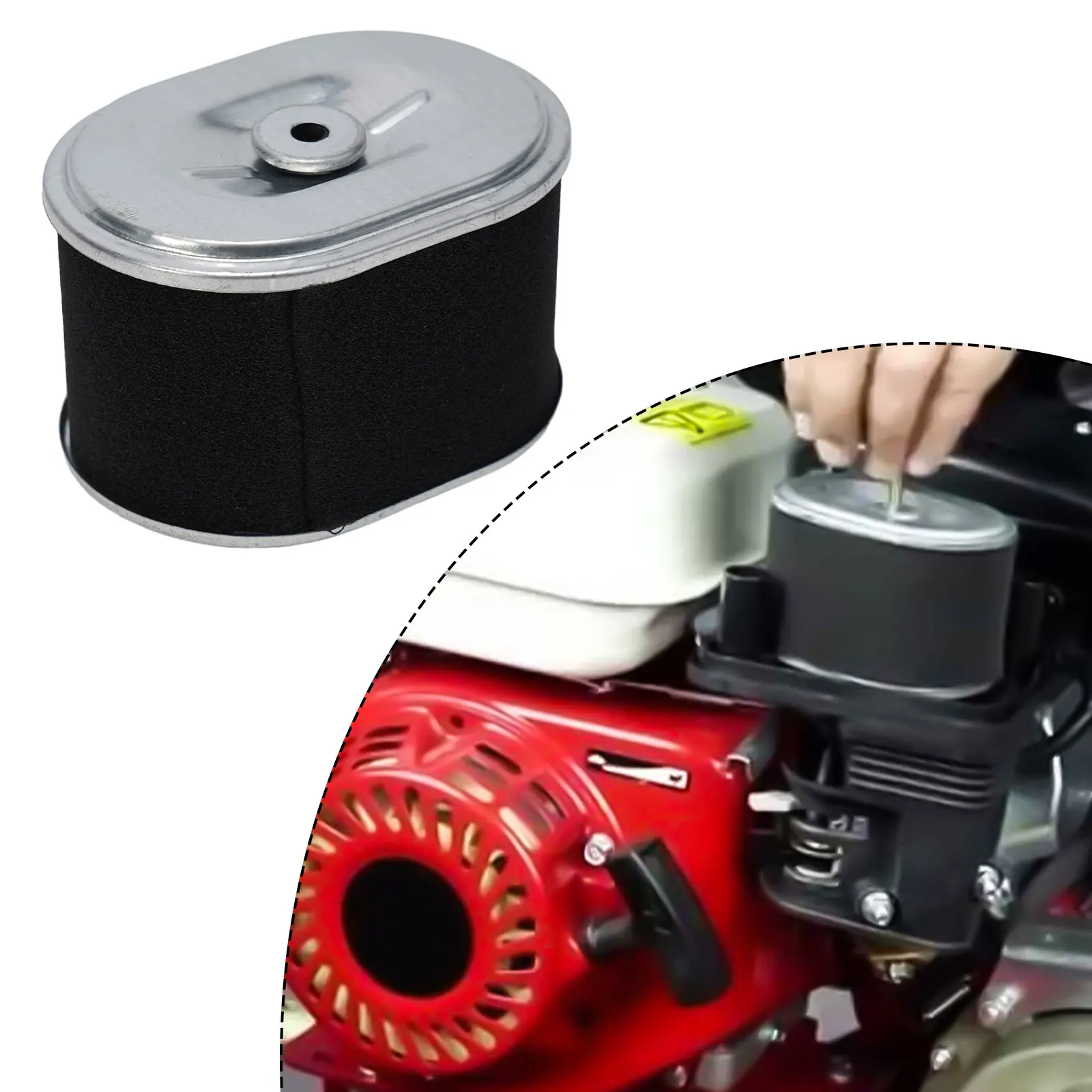 A Reliable Choice For Your Tilling Needs Affordable And Functional Replacement Airfilter For Model Gas Engines 166/70