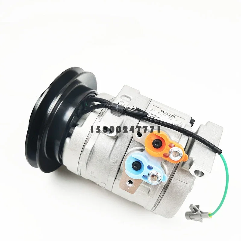 Sany SY75 135 205 215 235 305 335 365-8 excavator air conditioner air conditioning air conditioner pump compressor