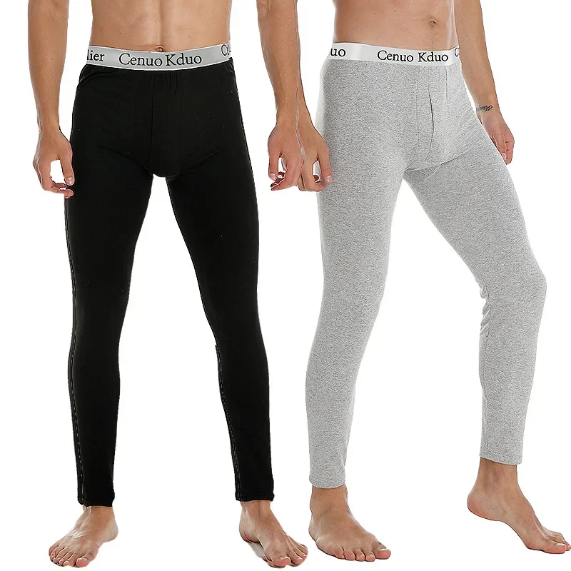 Winter Men's Warm Underwear Men's Wool Tight Pants Warm Pants Heat Shrink Underpants Men's Warm Pants