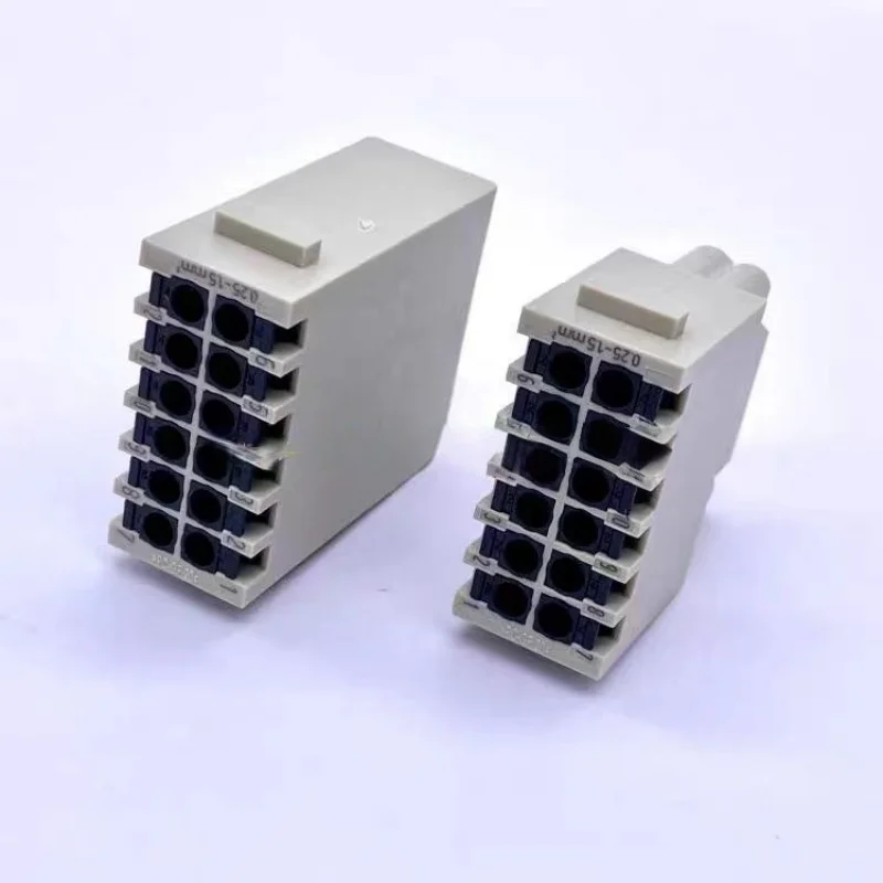 Harting Brand New Original Genuine Connector 09140122632 09140122732 250V 10A Combination Module 12-Pin Male and Female Connector 0.25-1.5mm