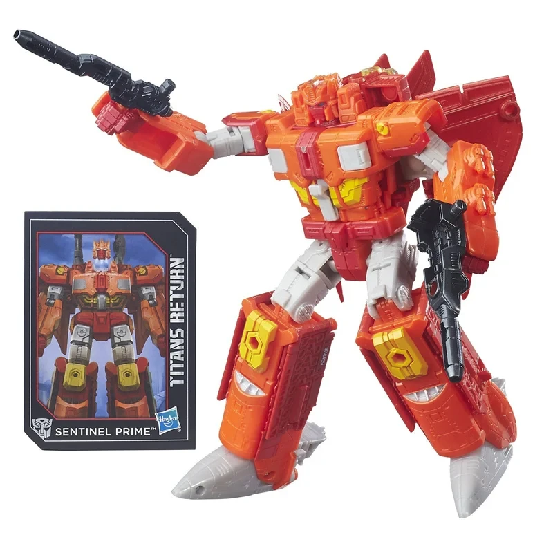 Hasbro Transformers Titans Return Generations Voyager Sentinel Prime Action Figure Model Toy Gift Transforming Toys New in Stock